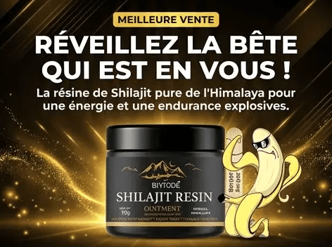 🌿Révélez Votre Énergie Cachée avec Shilajite !💪-GA