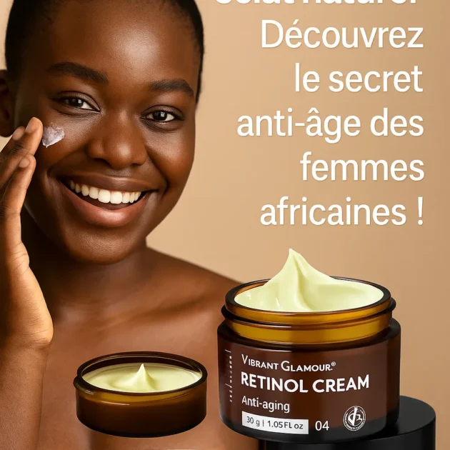 Crème Rétinol Anti-Âge et rides pour le visage